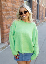 Load image into Gallery viewer, Annie Knit Sweater - Green
