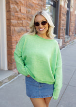 Load image into Gallery viewer, Annie Knit Sweater - Green
