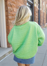 Load image into Gallery viewer, Annie Knit Sweater - Green
