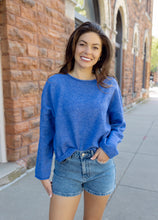 Load image into Gallery viewer, Annie Knit Sweater - Royal Blue
