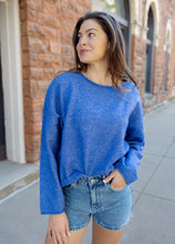 Load image into Gallery viewer, Annie Knit Sweater - Royal Blue
