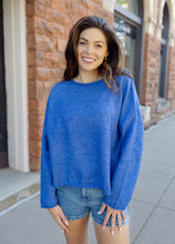 Load image into Gallery viewer, Annie Knit Sweater - Royal Blue
