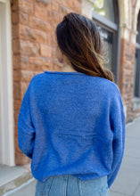 Load image into Gallery viewer, Annie Knit Sweater - Royal Blue
