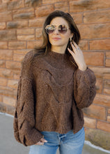 Load image into Gallery viewer, Jamie Brown Knit Sweater
