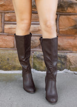 Load image into Gallery viewer, Wake Brown Faux Leather Boots
