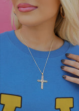 Load image into Gallery viewer, Vienna Colorful Cross Necklace
