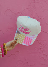 Load image into Gallery viewer, Lucky Mother Patchwork Trucker Hat
