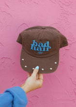 Load image into Gallery viewer, "Bad Hair Day" Studded Baseball Cap
