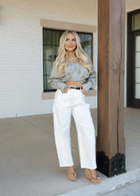 Load image into Gallery viewer, Dusty Sage Overwrap Top
