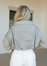 Load image into Gallery viewer, Dusty Sage Overwrap Top
