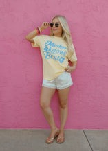 Load image into Gallery viewer, Mother Knows Best Butter Yellow Tee
