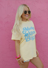 Load image into Gallery viewer, Mother Knows Best Butter Yellow Tee
