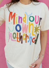 Load image into Gallery viewer, Mind Your Own Motherhood Colorful Tee
