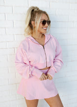 Load image into Gallery viewer, Laney Light Pink Washed Skort Set
