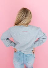 Load image into Gallery viewer, Lover Club Patch Heather Grey Sweatshirt
