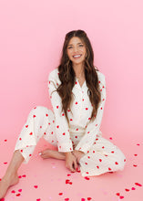 Load image into Gallery viewer, Love Potion Printed Heart Pajama Set
