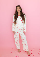 Load image into Gallery viewer, Love Potion Printed Heart Pajama Set
