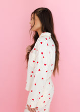 Load image into Gallery viewer, Love Potion Printed Heart Pajama Set
