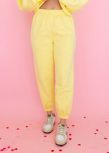 Load image into Gallery viewer, Yellow Jogger Sweatpants
