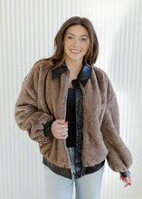 Load image into Gallery viewer, Carrie Brown Plush Faux Fur Jacket
