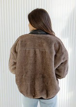 Load image into Gallery viewer, Carrie Brown Plush Faux Fur Jacket
