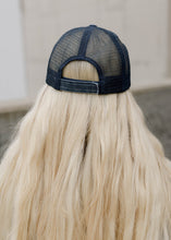 Load image into Gallery viewer, American Girl Distressed Denim Cap

