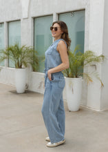 Load image into Gallery viewer, Poppy Tencel Denim Jumpsuit
