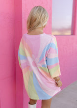 Load image into Gallery viewer, Rainbow Sequin Flowy Top

