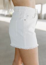 Load image into Gallery viewer, Selma Colorblock White &amp; Taupe Shorts
