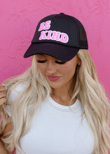 Load image into Gallery viewer, Be Kind Glitter Trucker Cap
