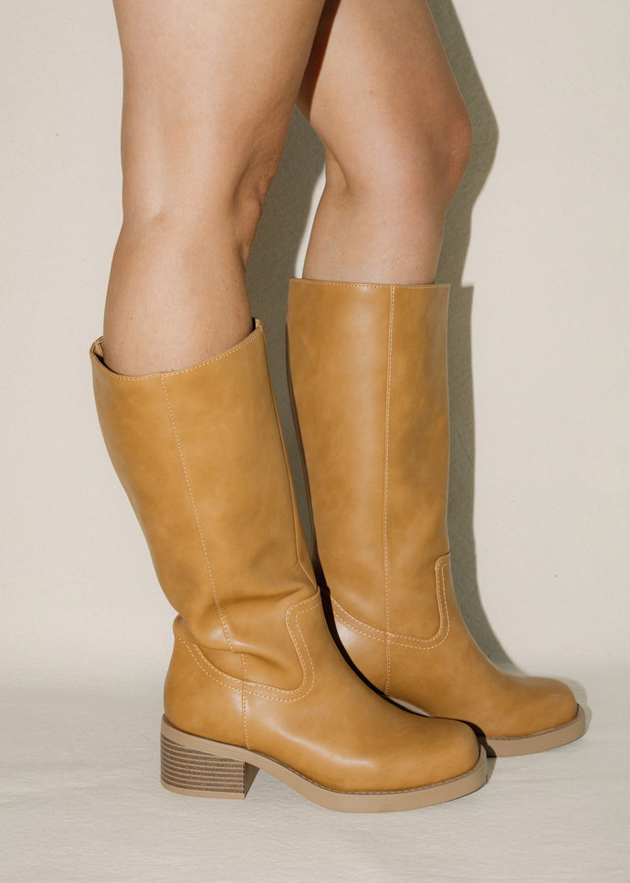 Belvin Riding Boot - Natural