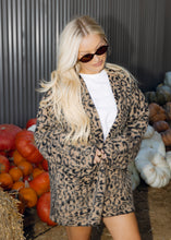 Load image into Gallery viewer, Madeline Oversized Leopard Cardigan
