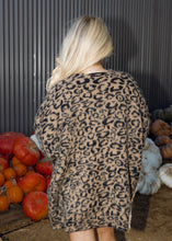 Load image into Gallery viewer, Madeline Oversized Leopard Cardigan
