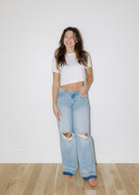 Load image into Gallery viewer, Nori Wide Leg Denim Jeans
