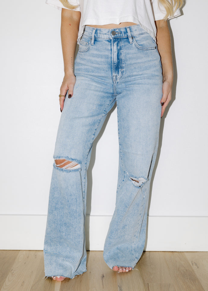 Logan Light Wash Dad Jeans