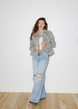 Load image into Gallery viewer, Lennon Leopard Printed Denim Jacket
