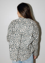Load image into Gallery viewer, Lennon Leopard Printed Denim Jacket
