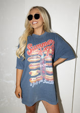 Load image into Gallery viewer, Summer of &#39;79 Vintage Blue Tee
