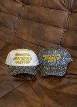 Load image into Gallery viewer, "Stopped For Coffee" Luxe Leopard Trucker Hat
