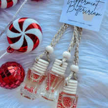 Load image into Gallery viewer, Peppermint Buttercream Car Reed Diffuser Freshie Carfume
