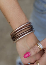 Load image into Gallery viewer, BuDha Girl FAWN All Weather Bangles Serenity Prayer
