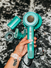 Load image into Gallery viewer, Ranch Hand Turquoise Hair Blow Dryer
