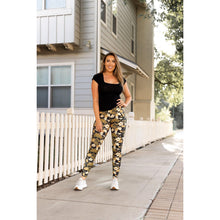 Load image into Gallery viewer, Ready to Ship | Gold Skull Halloween Leggings

