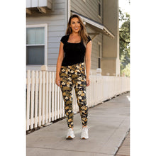 Load image into Gallery viewer, Ready to Ship | Gold Skull Halloween Leggings
