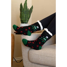 Load image into Gallery viewer, Ready to Ship | The Mary - Festive Cozy Holiday Socks
