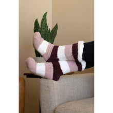 Load image into Gallery viewer, Ready to Ship  | The Kyla - Striped Acrylic Winter Socks
