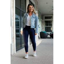 Load image into Gallery viewer, Ready to Ship | Navy Full Length with Pocket Leggings
