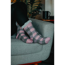 Load image into Gallery viewer, Ready to Ship | The Liana - Plaid Fleece Socks
