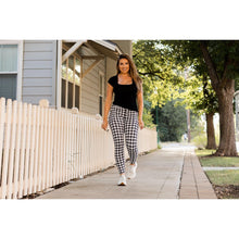 Load image into Gallery viewer, *Ready to Ship | Houndstooth Leggings  - Luxe Leggings by Julia Rose®

