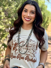 Load image into Gallery viewer, Run Run Rudolph Heather Dust Tee
